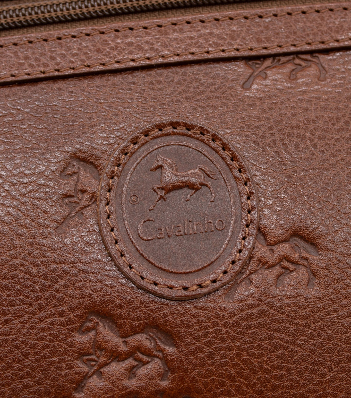 Cavalinho Cavalo Lusitano Leather Crossbody Bag - SaddleBrown - 18090190.13_P05