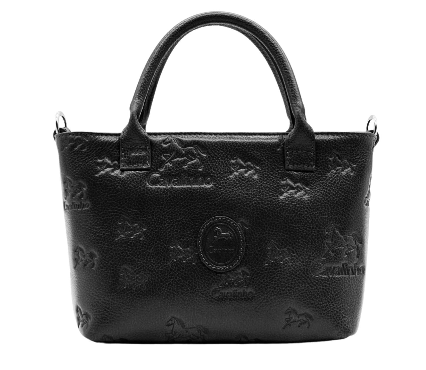 Cavalinho Cavalo Lusitano Mini Leather Handbag - Black - 18090243.01.99_57007725-33d8-49a9-8bca-96fd3e8a6f84