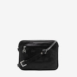 Cavalinho Cavalo Lusitano Black Leather Crossbody Bag for Women SKU 18090251.01 #color_black