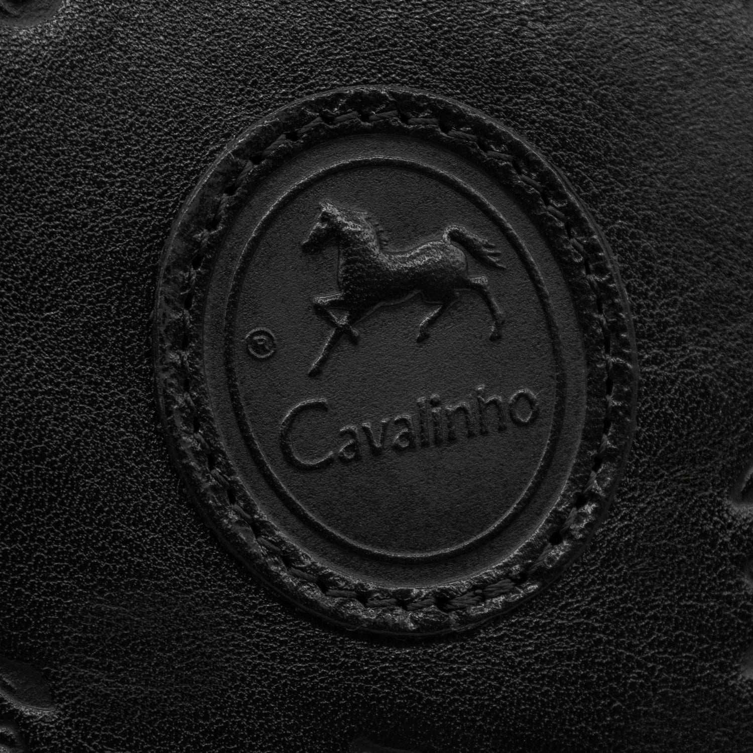 Cavalinho Cavalo Lusitano Leather Crossbody Bag SKU 18090251.01 #color_black