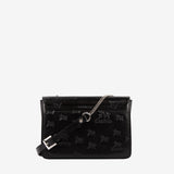 Cavalinho Cavalo Lusitano Black Leather Shoulder Bag SKU 18090260.01 #color_black