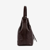 Cavalinho Cavalo Lusitano Leather Bucket Bag sku 18090281.02 #color_brown