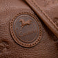 Cavalinho Cavalo Lusitano Leather Bucket Bag - SaddleBrown - 18090281.13_P04
