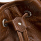 Cavalinho Cavalo Lusitano Leather Bucket Bag - SaddleBrown - 18090281.13_P05