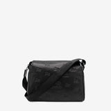 Cavalinho Cavalo Lusitano Black Leather Crossbody Bag SKU 18090373.01 #color_black