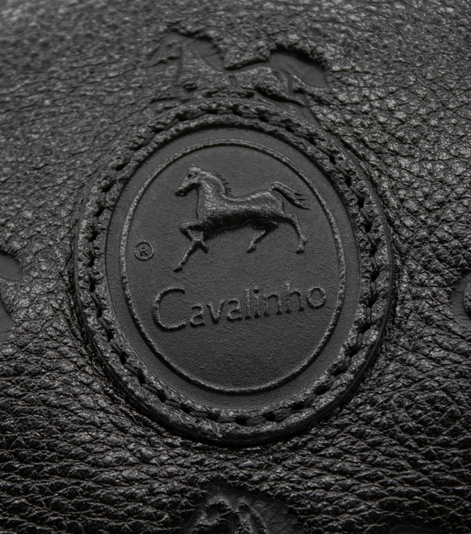 Cavalinho Cavalo Lusitano Leather Crossbody Bag - Black - 18090373.01_P05
