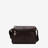 Cavalinho Cavalo Lusitano Brown Leather Crossbody Bag SKU 18090373.02 #color_brown