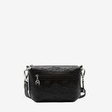 Cavalinho Cavalo Lusitano Black Leather Crossbody Bag for Women SKU 18090401.01 #color_black