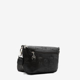 Cavalinho Cavalo Lusitano Black Leather Crossbody Bag for Women SKU 18090401.01 #color_black
