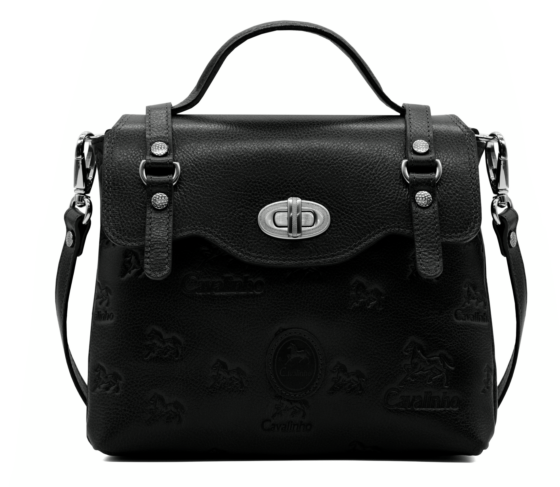 #color_ Black | Cavalinho Signature Handbag - Black - 18090404.13_1