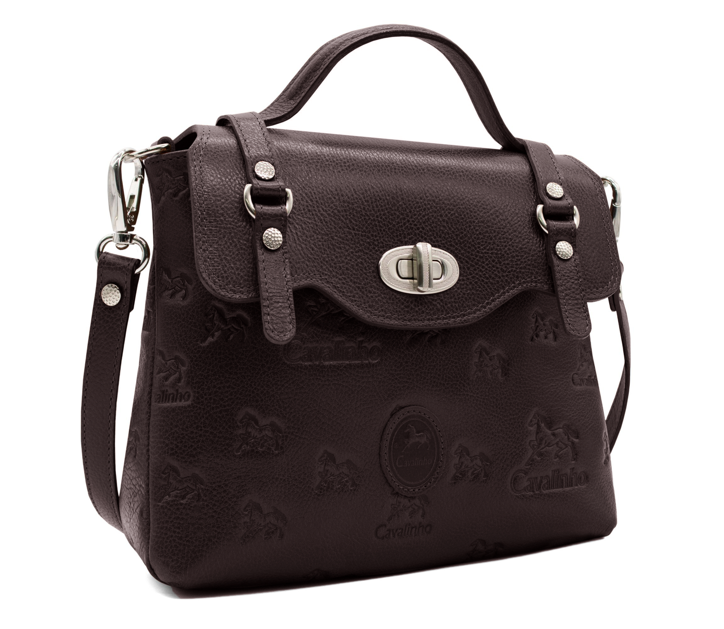 Cavalinho Signature Handbag - Brown - 18090404_02_2