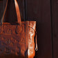 Cavalinho Cavalo Lusitano Leather Shoulder Bag - SaddleBrown - 18090410.13_M02