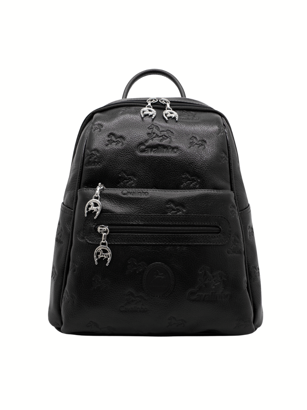 Cavalinho Cavalo Lusitano Leather Backpack SKU 18090412.01 #color_black