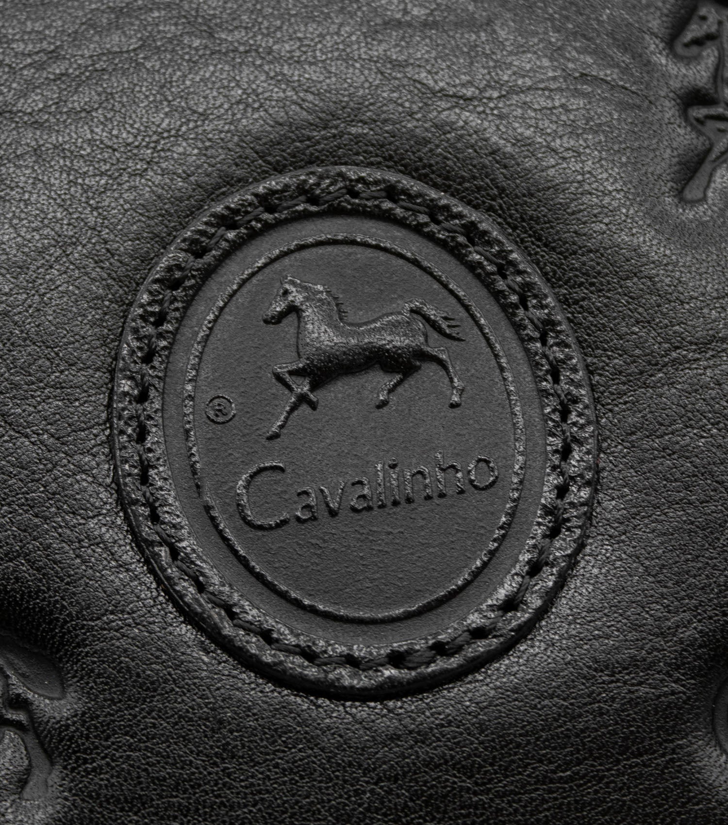 Cavalinho Cavalo Lusitano Leather Backpack - Black - 18090412.01_4