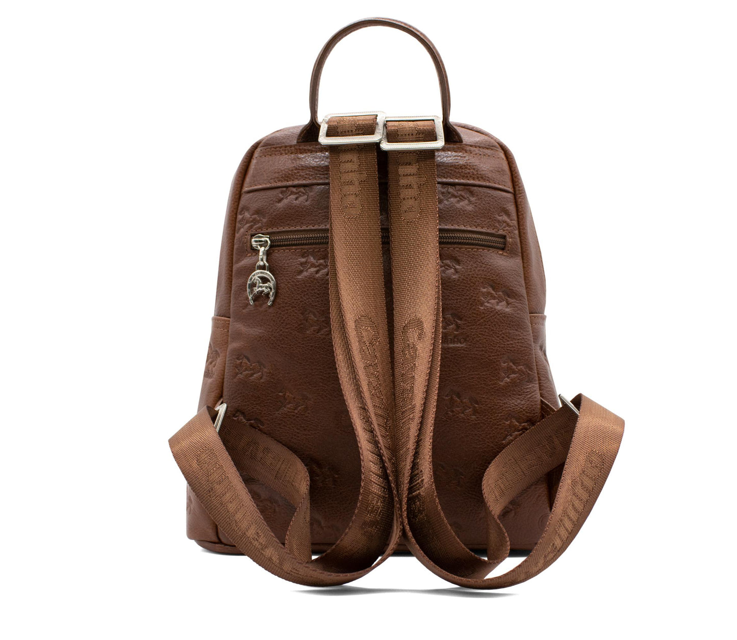 Cavalinho Cavalo Lusitano Leather Backpack - SaddleBrown - 18090412.13_3