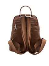 Cavalinho Cavalo Lusitano Leather Backpack SKU 18090412.13 #color_saddlebrown