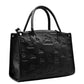 Cavalinho Cavalo Lusitano Leather Handbag - Black - 18090480.01.99_2