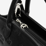 Cavalinho Cavalo Lusitano Leather Handbag SKU 18090480.01 #color_black