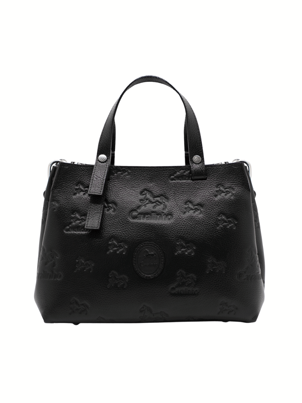 Cavalo Lusitano Leather Handbag SKU 18090490.01 #color_black