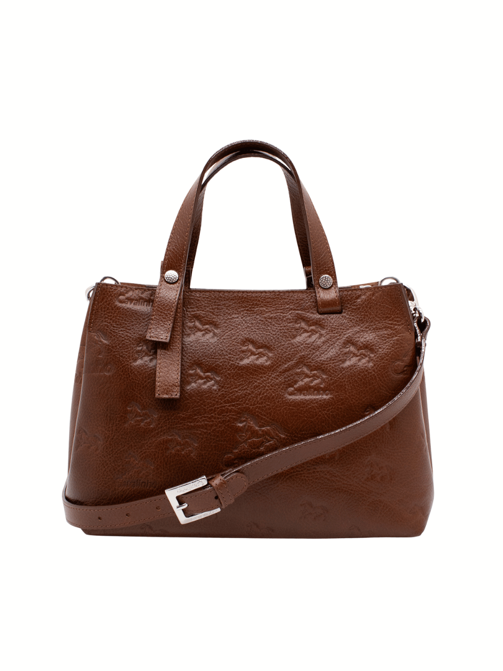 Cavalo Lusitano Leather Handbag SKU 18090490.13 #color_saddlebrown