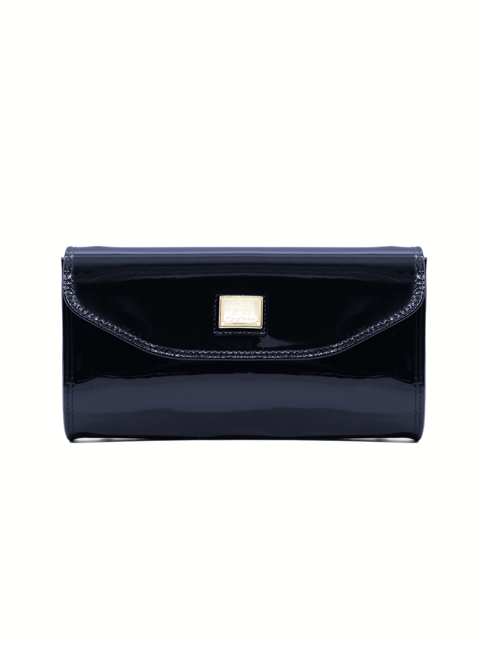 Cavalinho All In Patent Leather Clutch or Shoulder Bag SKU 18090491.03 #color_navy