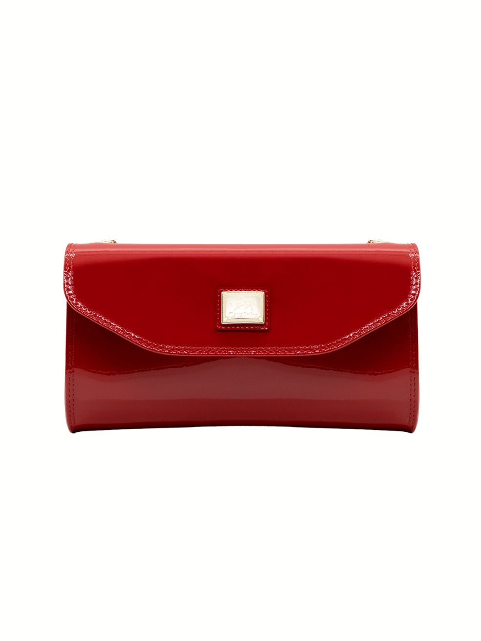 Cavalinho All In Patent Leather Clutch or Shoulder Bag SKU 18090491.04 #color_red