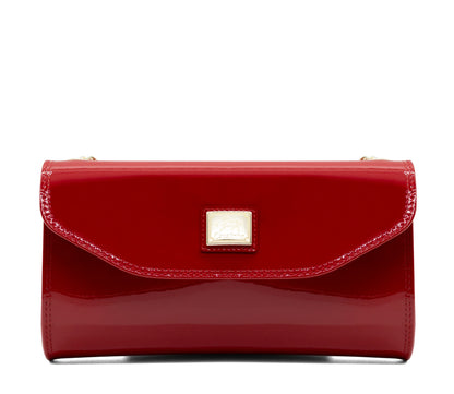 Cavalinho All In Patent Leather Clutch or Shoulder Bag - Red - 18090491.04_1