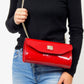Cavalinho All In Patent Leather Clutch or Shoulder Bag - Red - 18090491.04_BodyShot1