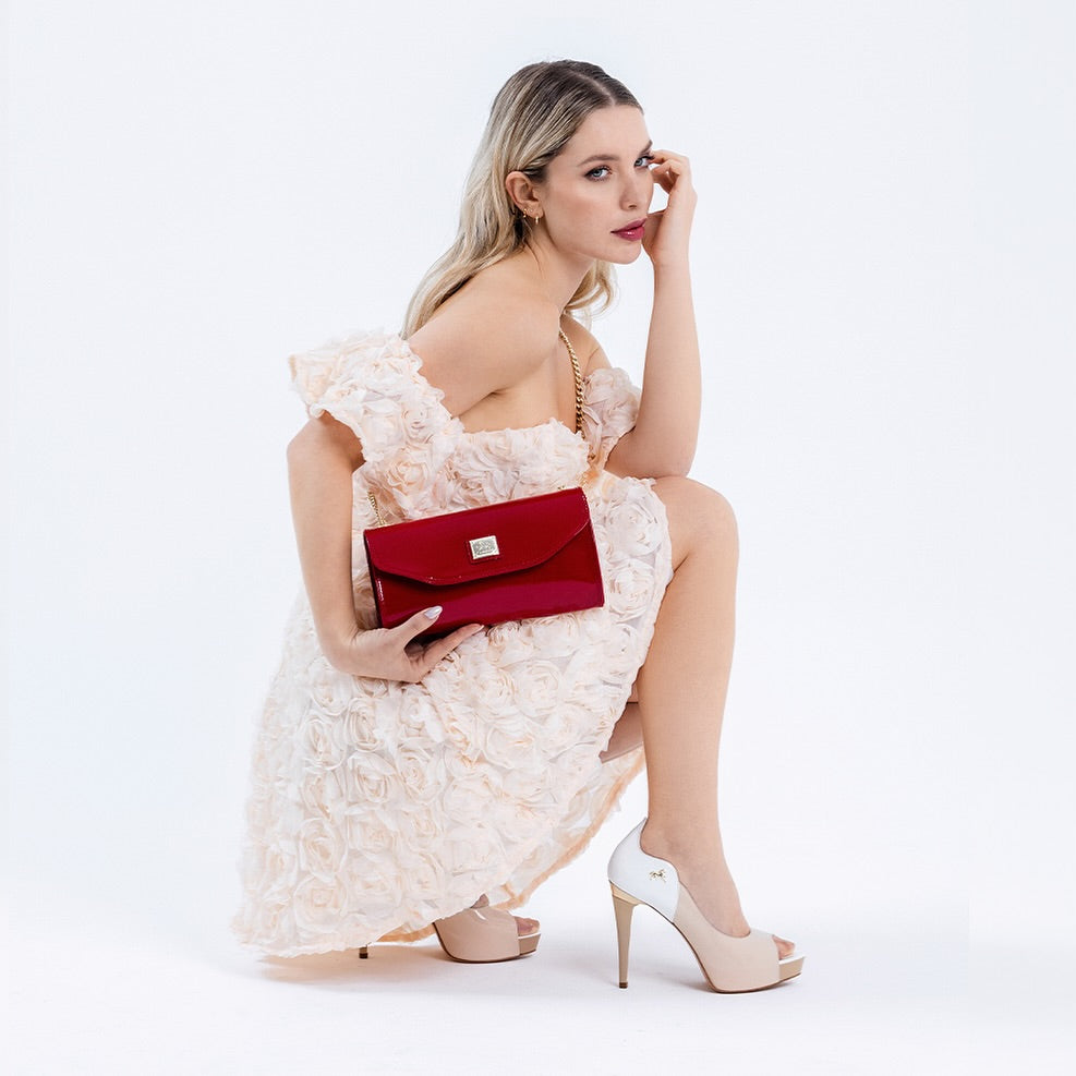 Cavalinho All In Patent Leather Clutch or Shoulder Bag - 18090491.04_LifeStyle #color_