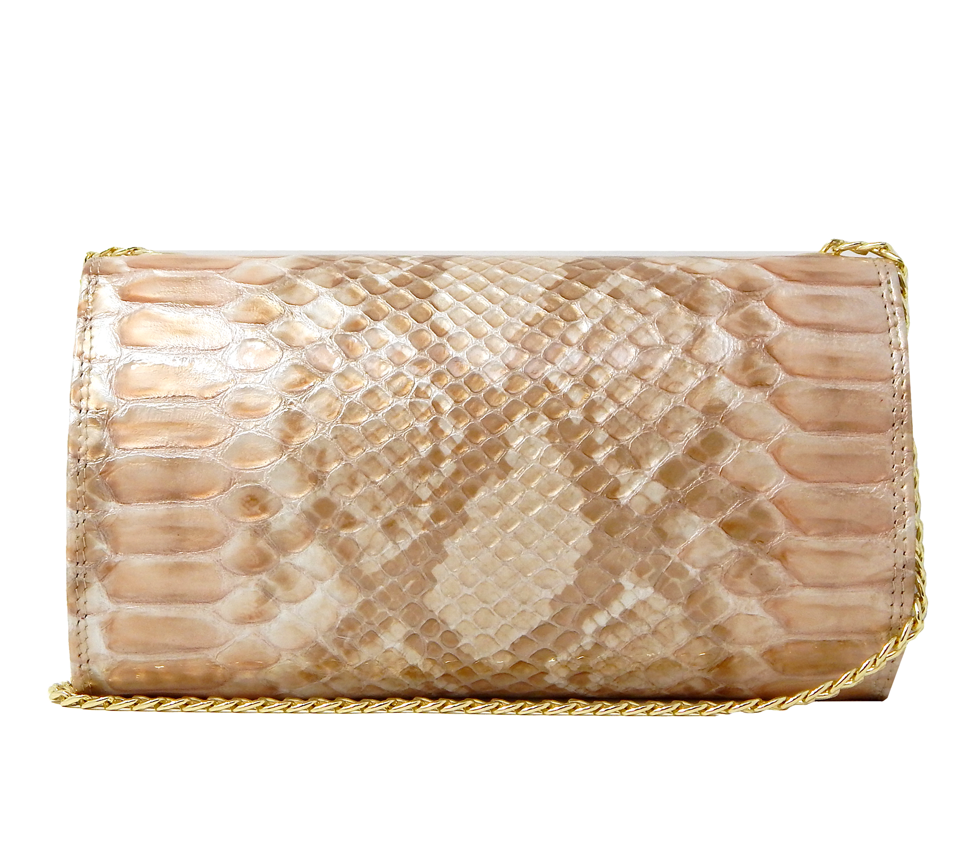 Cavalinho All In Patent Leather Clutch or Shoulder Bag - Beige / White - 18090491_05_3