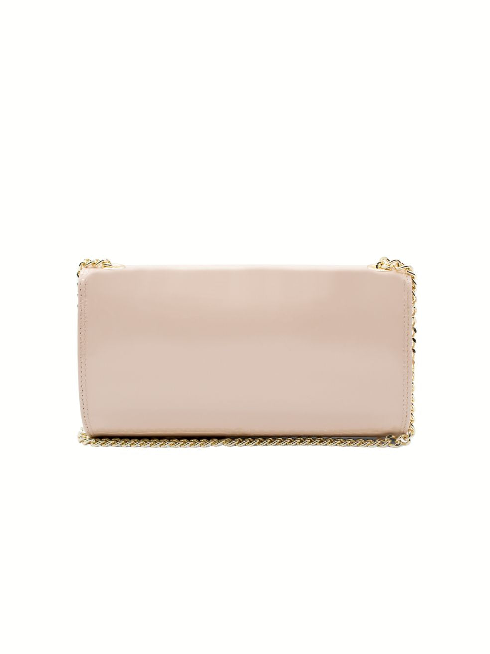 All In Patent Leather Shoulder Bag SKU 18090496 #color_beige