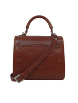 Cavalinho Cavalo Lusitano Leather Handbag SKU 18090518.13 #color_saddlebrown