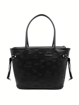 Cavalinho Cavalo Lusitano Leather Tote Bag SKU 18090420.01 #color_black