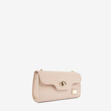 Cavalinho All In Patent Nude Leather Clutch Shoulder Bag SKU 18090535.05 #color_beige