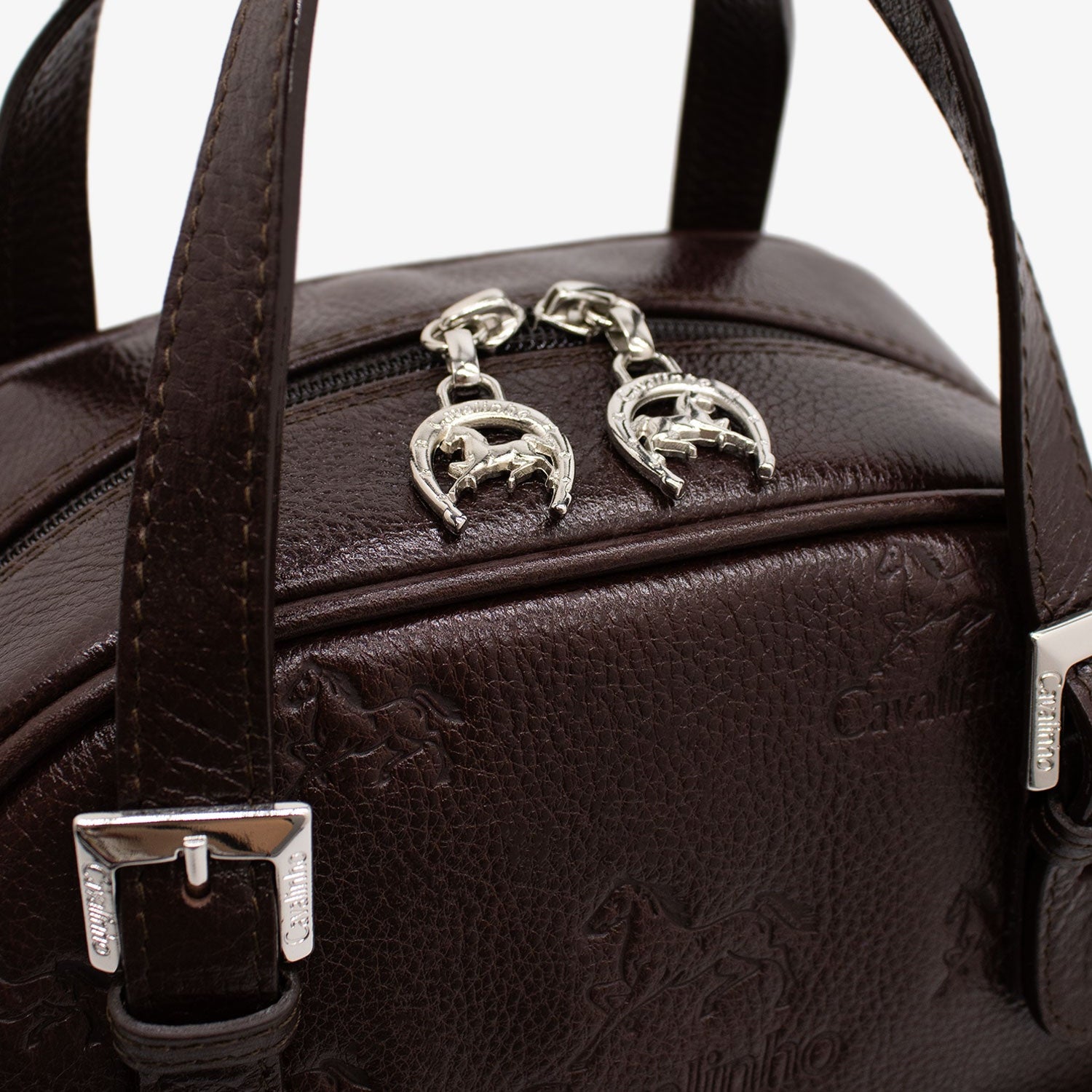 Cavalinho Cavalo Lusitano Leather Backpack SKU 18090548.02 #color_brown