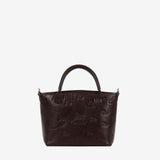 Cavalinho Cavalo Lustitano Mini Leather Handbag SKU 18090572.02 #color_brown