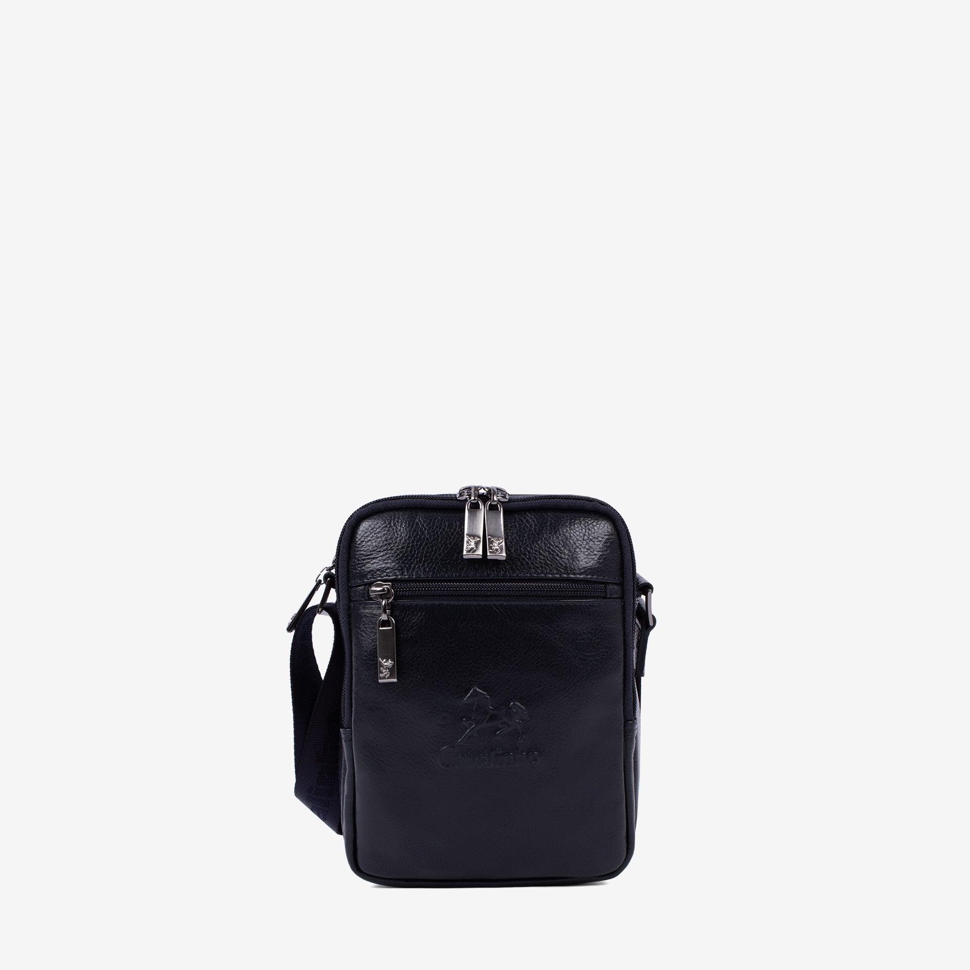 Cavalinho The Sailor Blue Leather Traveler Crossbody Bag SKU 18150128.22 #color_navy