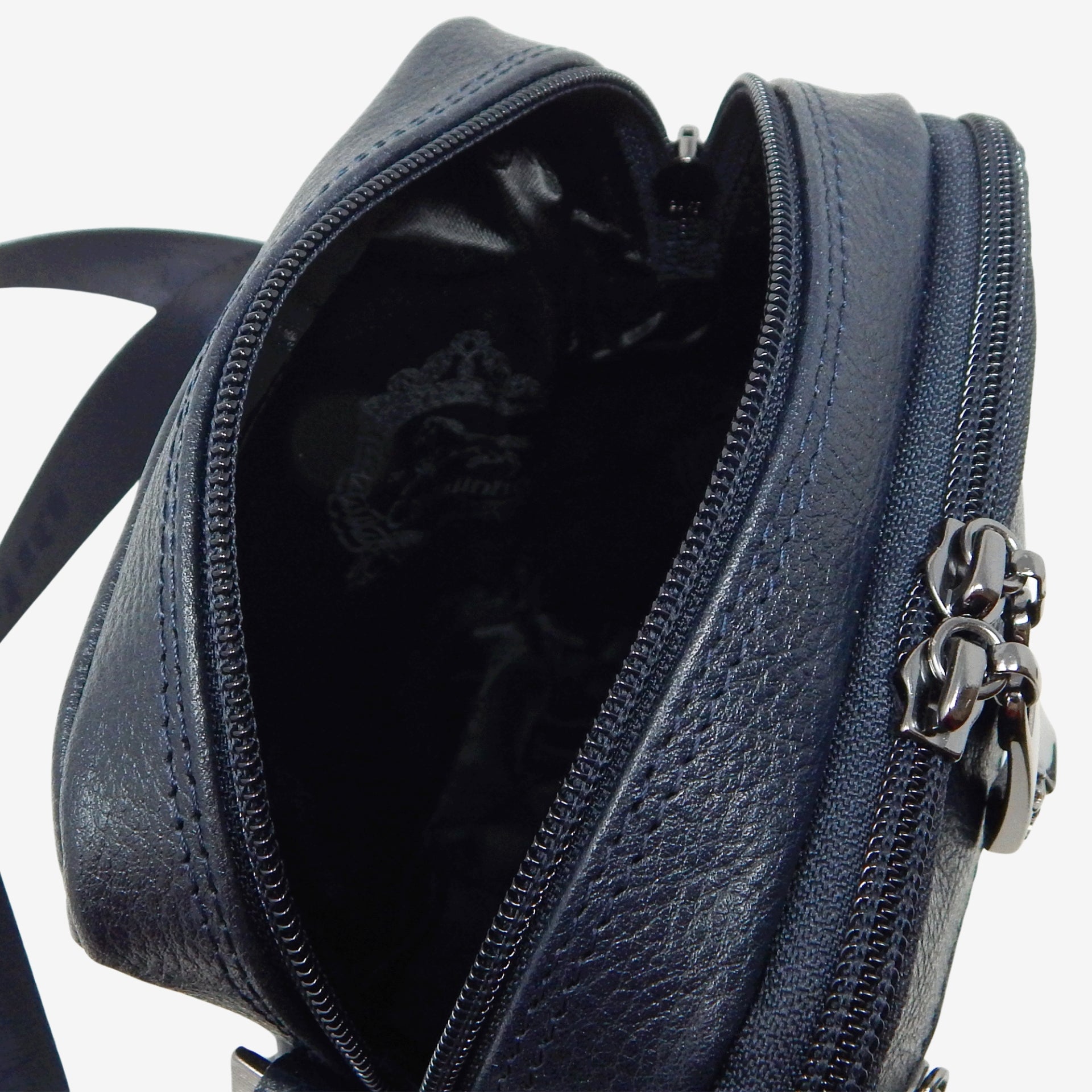 Cavalinho The Sailor Blue Leather Traveler Crossbody Bag SKU 18150128.22 #color_navy