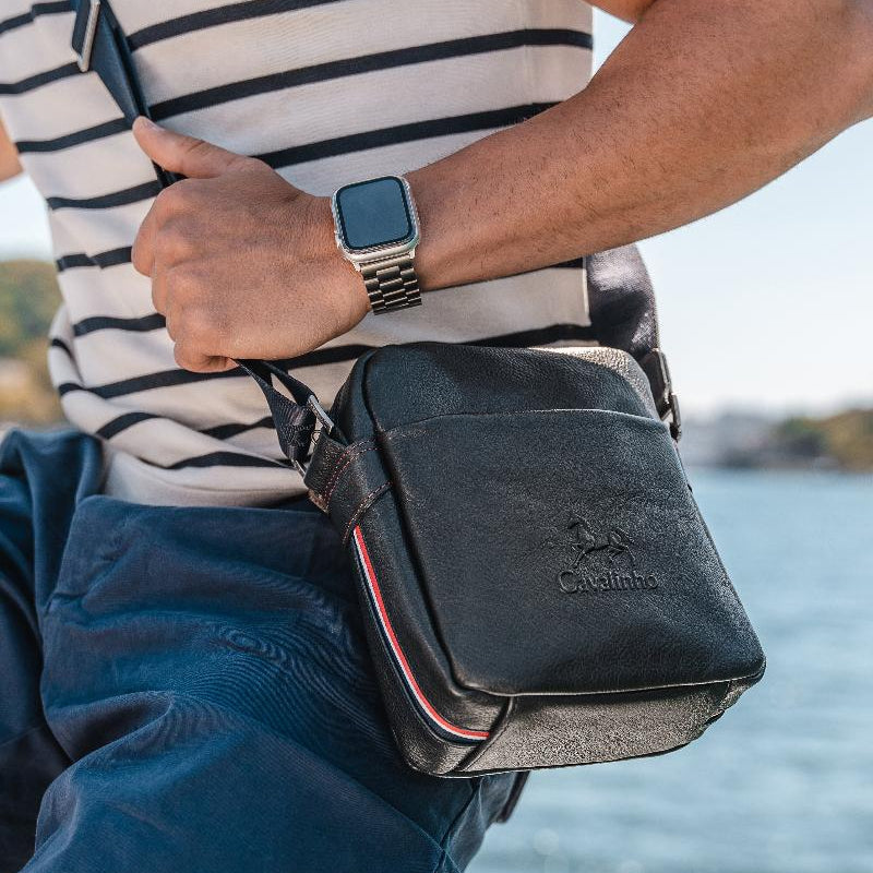 Cavalinho The Sailor Leather Traveler SKU 18150225.22 #color_Navy