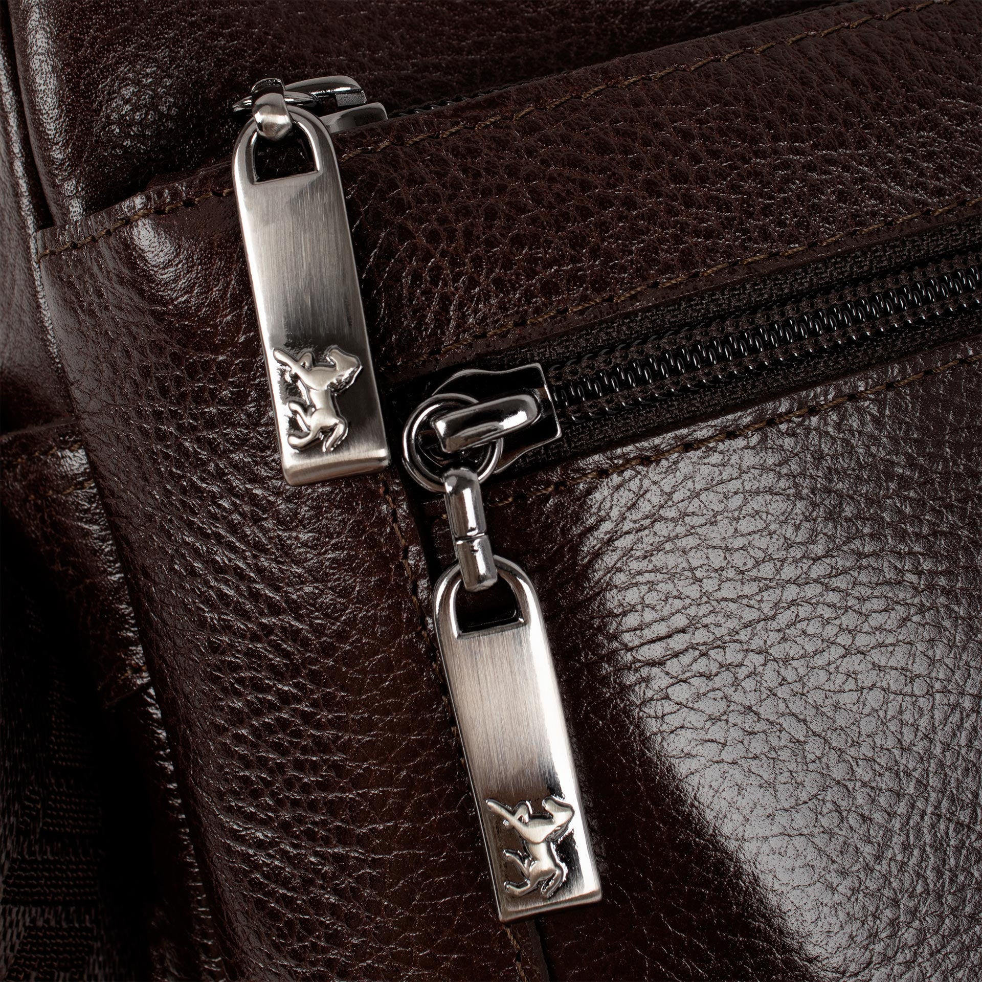 Cavalinho The Sailor Brown Leather Traveler Crossbody Bag SKU 18150632.02 #color_brown