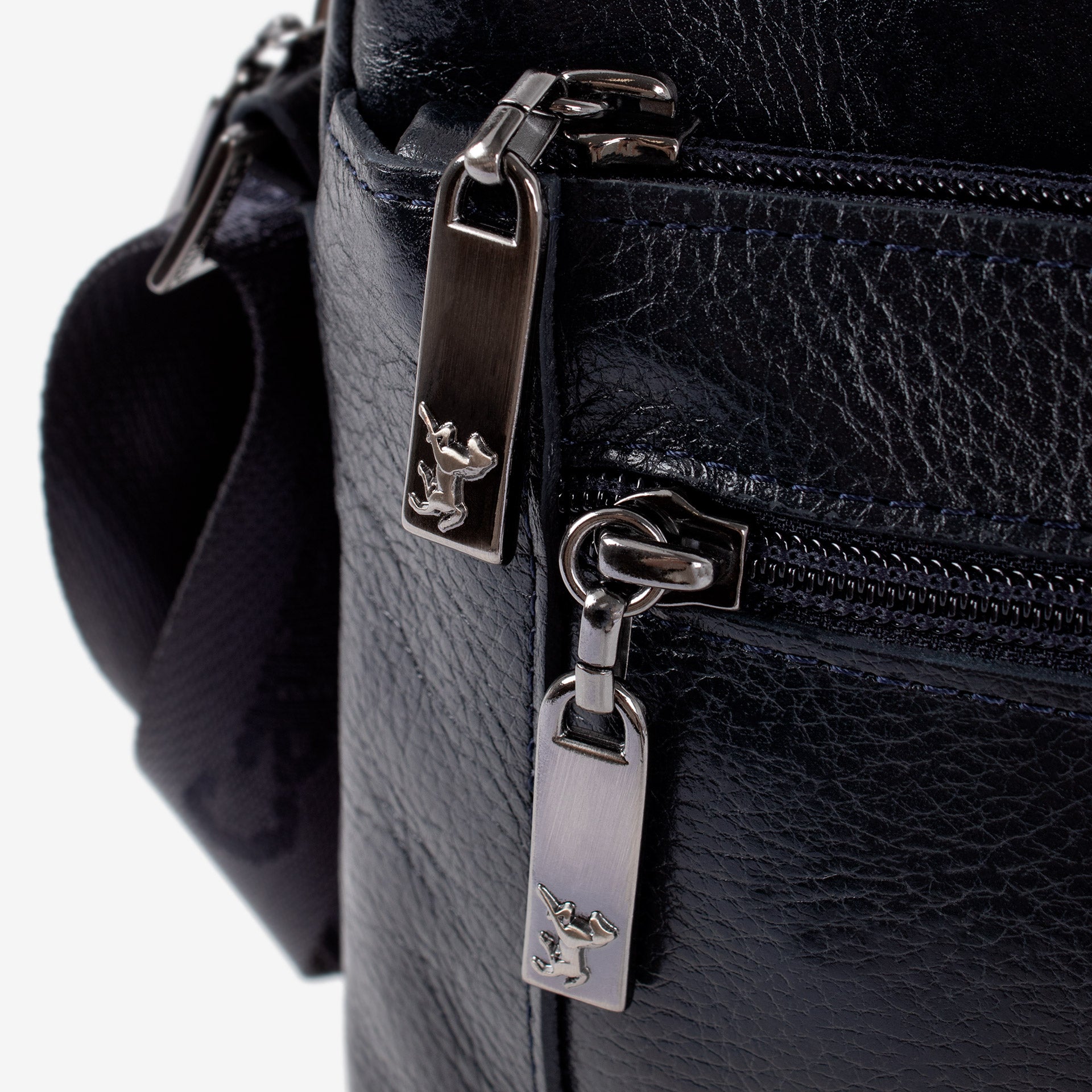 Cavalinho The Sailor Blue Leather Traveler Crossbody Bag SKU 18150632.22 #color_navy