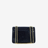 Cavalinho Gallop Black Patent Leather Shoulder Bag SKU 18170471.01 #color_black