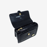 Cavalinho Gallop Black Patent Leather Shoulder Bag SKU 18170471.01 #color_black