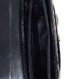 Cavalinho Gallop Black Patent Leather Shoulder Bag SKU 18170471.01 #color_black