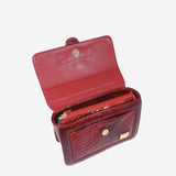 Cavalinho Gallop Red Patent Leather Shoulder Bag SKU 18170471.04 #color_red