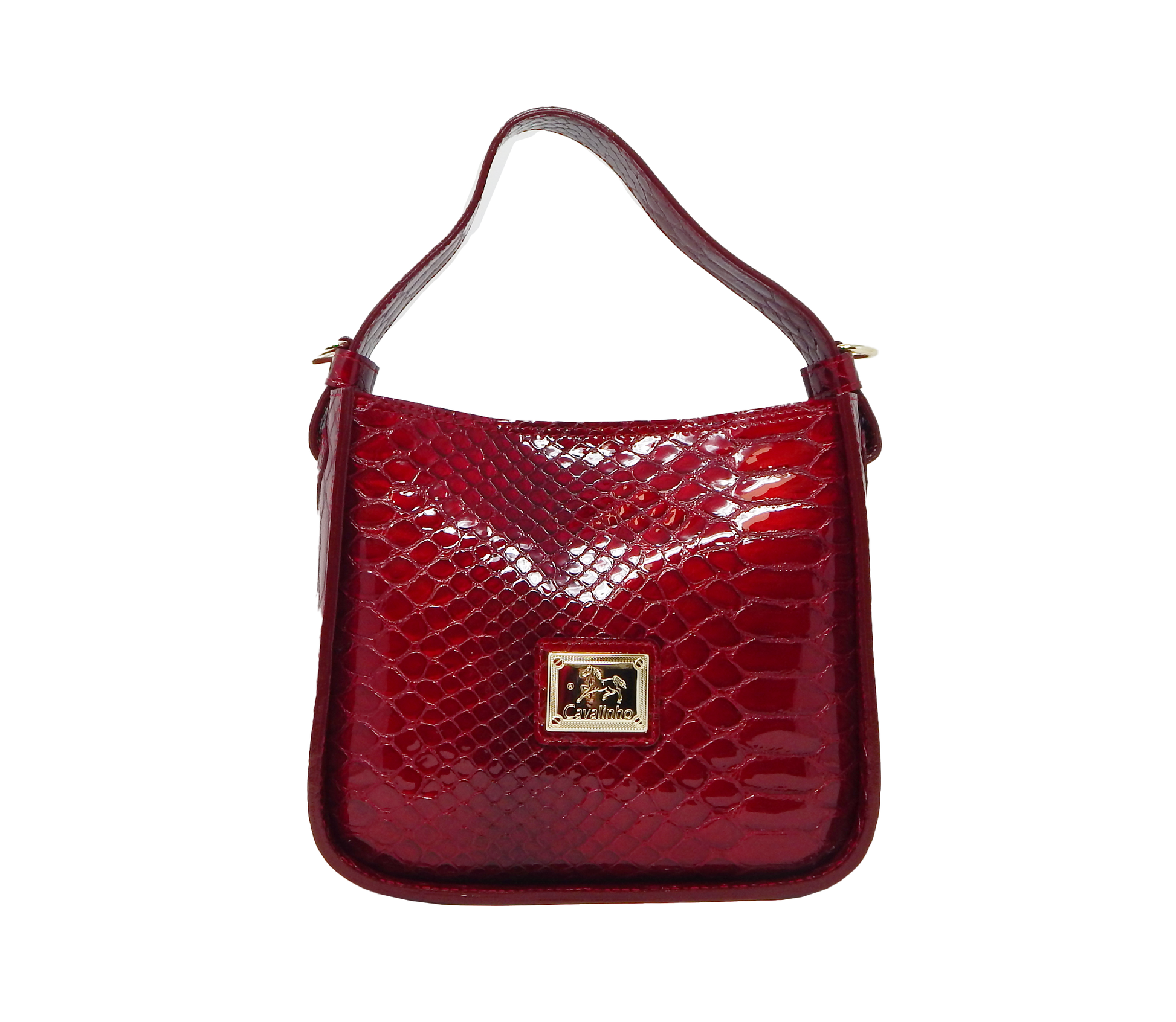 #color_ Red | Cavalinho Gallop Patent Leather Handbag - Red - 18170475.04_1
