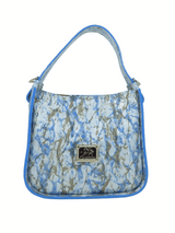 Cavalinho Gallop Patent Leather Handbag SKU 18170475.10 #color_blue / white