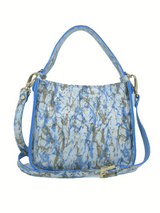 Cavalinho Gallop Patent Leather Handbag SKU 18170475.10 #color_blue / white