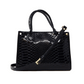 #color_ Black | Cavalinho Gallop Patent Leather Handbag - Black - 18170480.01_3