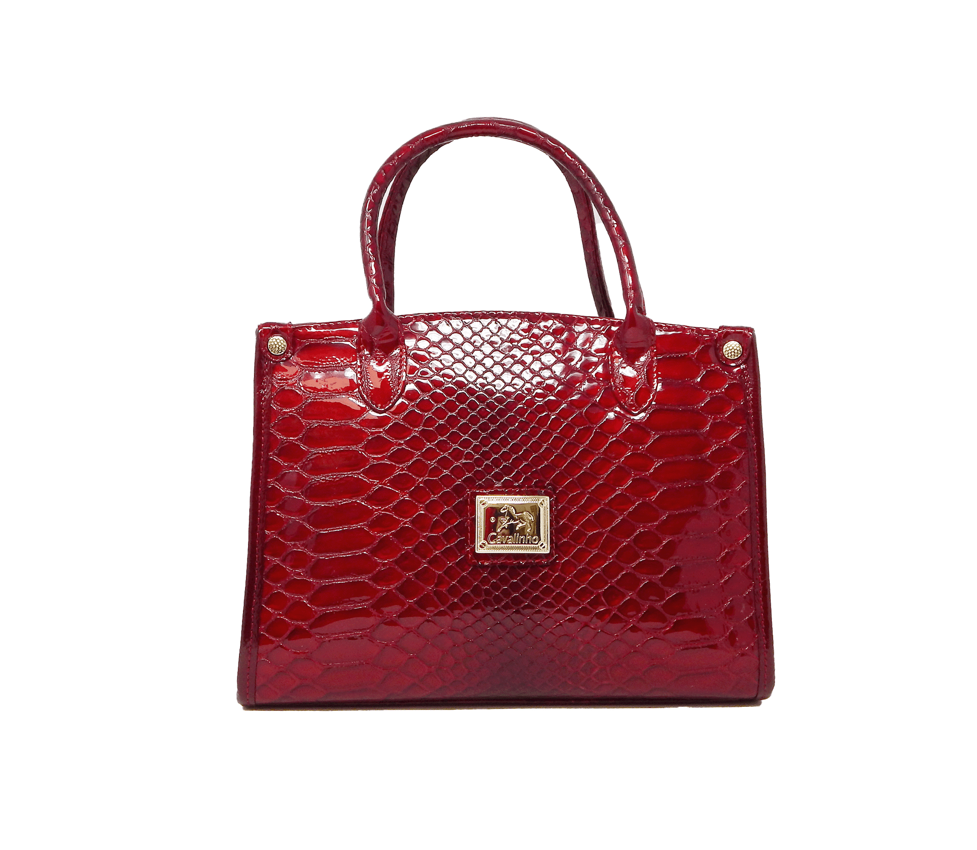 #color_ Red | Cavalinho Gallop Patent Leather Handbag - Red - 18170480.04_1